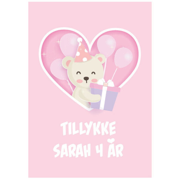 Bamse med gave - Image 2